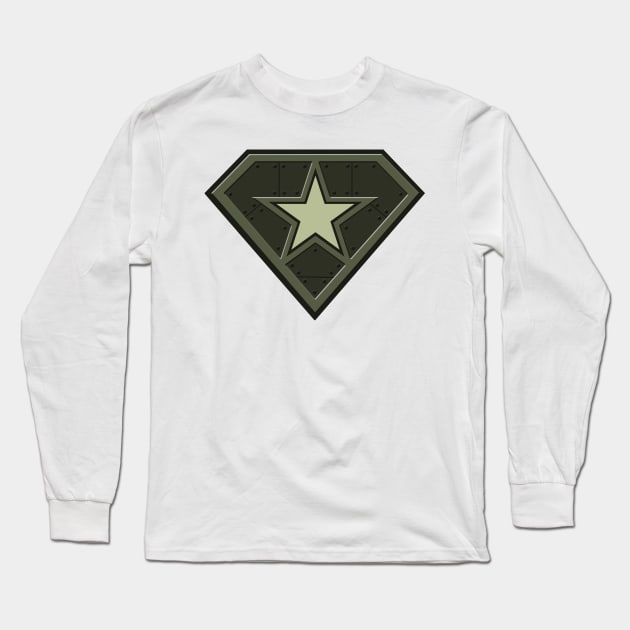 SuperSoldier OD Armor Long Sleeve T-Shirt by krisk9k